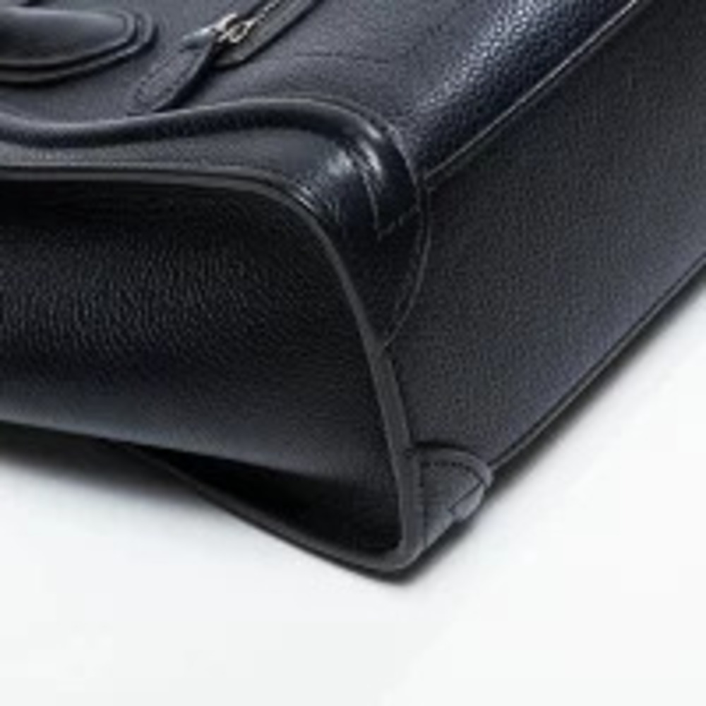 Celine Luggage Leather Handbag Black - Picture 6 of 13